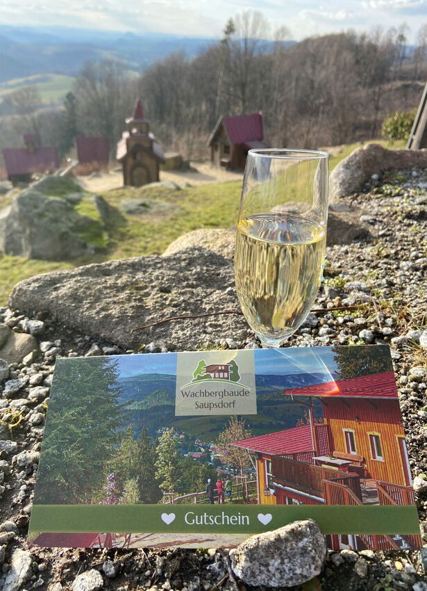 Immer ein schönes Geschenk - Ein Gutschein für die Wachbergbaude Saupsdorf